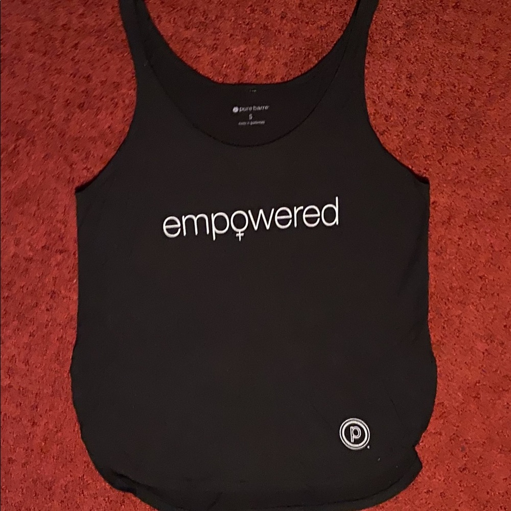 Pure barre empowered tank!
